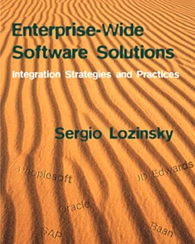 9780201309713: Enterprise-Wide Software Solutions: Integration Strategies and Practices