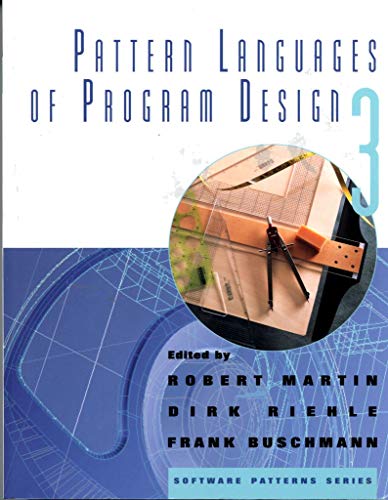 Pattern Languages of Program Design 3 (9780201310115) by Martin, Robert C.; Riehle, Dirk; Buschmann, Frank