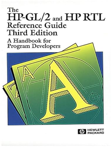 Beispielbild fr The HP- GL/2, HP RTL Reference Guide. A Handbook for Program Developers zum Verkauf von medimops