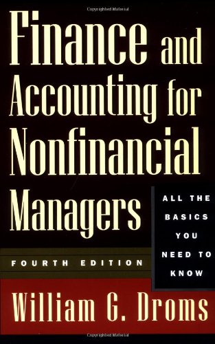 Beispielbild fr Finance And Accounting For Nonfinancial Managers zum Verkauf von Wonder Book
