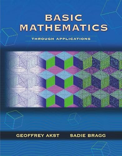 Imagen de archivo de Basic Mathematics Through Applications a la venta por HPB-Red