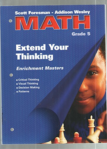 Stock image for Sfaw Math Grade 5 Enrichment Blackline Masters for sale by AwesomeBooks