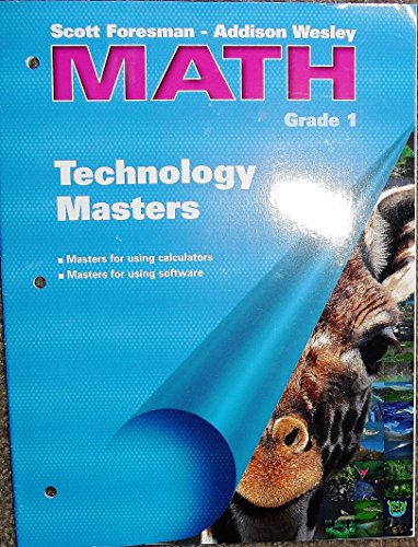 Stock image for SCOTT FORESMAN ADDISON WESLEY MATH 1, TECHNOLOGY MASTERS for sale by mixedbag