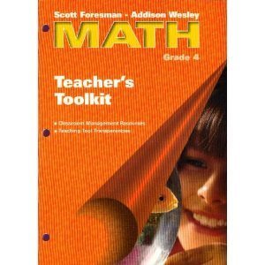 Beispielbild fr Teacher's Toolkit (Scott Foresman - Addison Wesley Math Grade 4) zum Verkauf von Better World Books