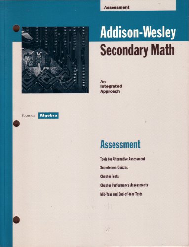 9780201320114: Title: Addisonwesley Secondary Math Focus on Algebra Asse