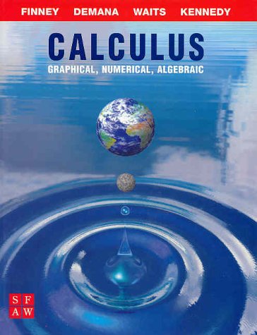 Beispielbild fr Calculus: Graphical, Numerical, and Algebraic zum Verkauf von Orion Tech