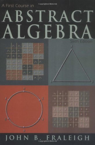 Stock image for A First Course in Abstract Algebra (6th Edition) for sale by Seattle Goodwill