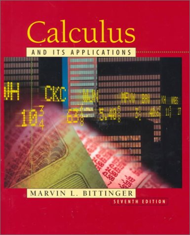 Beispielbild fr Calculus and Its Applications zum Verkauf von Better World Books: West