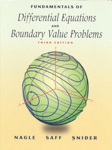 Stock image for Fundamentals of Differential Equations and Boundary Value Problems (3rd Edition) for sale by HPB-Red