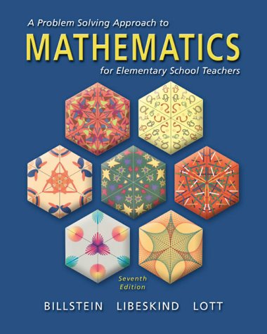 9780201347302: A Problem Solving Approach to Mathematics for Elementary School Teachers