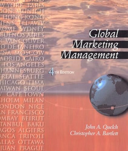 9780201350623: Global Marketing Management