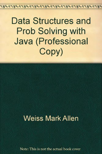 data structures problem solving using java mark allen weiss pdf