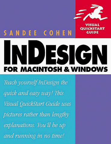 Beispielbild fr InDesign for Macintosh and Windows zum Verkauf von Better World Books