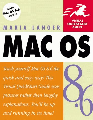 Beispielbild fr Macintosh OS 8 .6 zum Verkauf von Better World Books: West