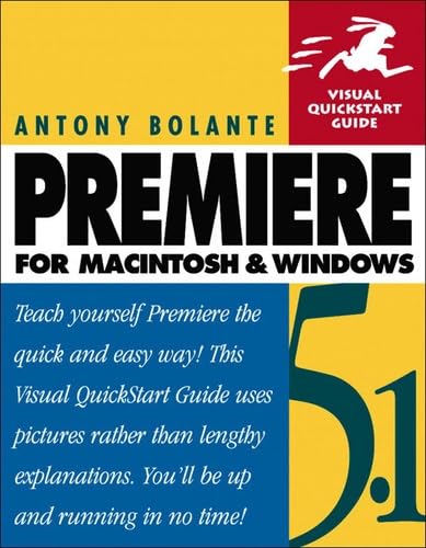 Imagen de archivo de Premiere 5.1 for Macintosh and Windows a la venta por Hastings of Coral Springs