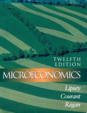 Beispielbild fr Microeconomics (12th Edition) (Addison-Wesley Series in Economics) zum Verkauf von Wonder Book