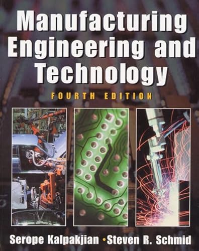 Beispielbild fr Manufacturing Engineering and Technology (4th Edition) zum Verkauf von Goodwill Books