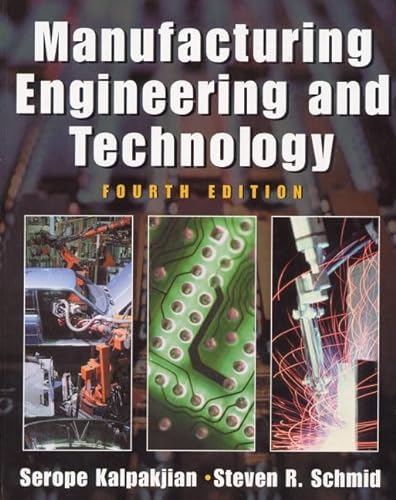 Imagen de archivo de Manufacturing Engineering and Technology a la venta por ThriftBooks-Dallas