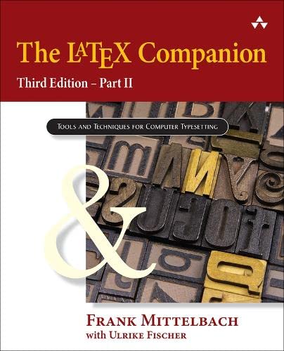 Beispielbild fr The LaTeX Companion. Part II zum Verkauf von Blackwell's