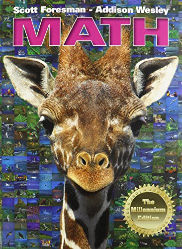 Imagen de archivo de Math Grade One Millennium Edition a la venta por a2zbooks