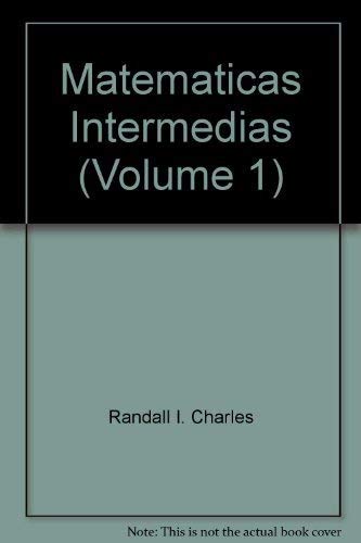 Stock image for Matematicas Intermedias (Volume 1) for sale by Better World Books