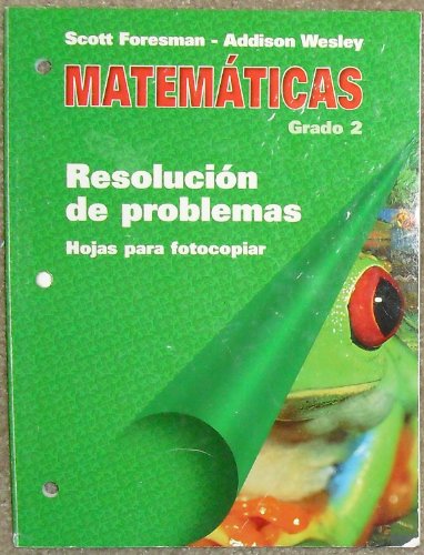 Imagen de archivo de Mathematicas Grado 2 (Resolucion de problemas- hojas para fotocopiar) a la venta por Dailey Ranch Books