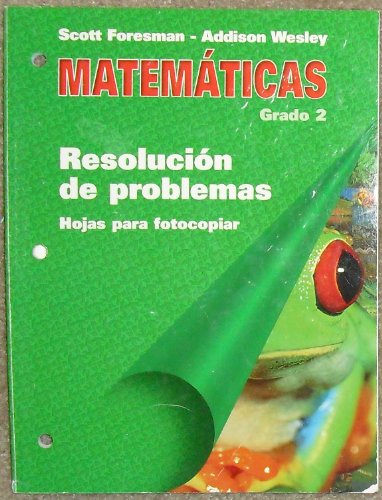 Stock image for Mathematicas Grado 2 (Resolucion de problemas- hojas para fotocopiar) for sale by Dailey Ranch Books