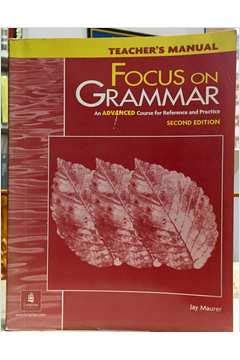 Beispielbild fr Teacher's Manual, Focus on Grammar: An Advanced Course for Reference and Practice, Second Edition (L zum Verkauf von More Than Words