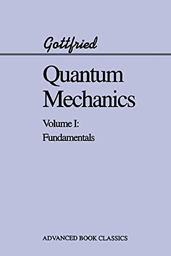 Stock image for Quantum Mechanics Vol 1: Fundamentals for sale by Bingo Used Books