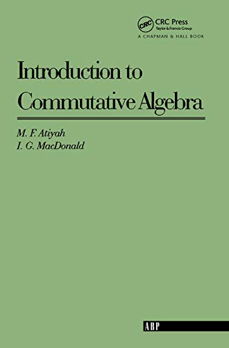 Beispielbild fr Introduction To Commutative Algebra zum Verkauf von Blackwell's