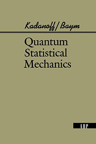 Beispielbild fr Quantum Statistical Mechanics zum Verkauf von Blackwell's