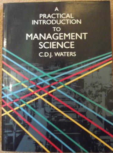 Imagen de archivo de A Practical Introduction to Management Science a la venta por Better World Books