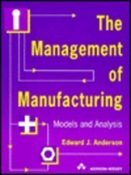 Stock image for Management Manufacturing for sale by WorldofBooks