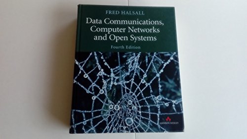 Data Communications, Computer Networks and Open Systems. 4th ed.