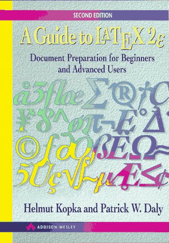 Stock image for A Guide to Latex2 (Epsilon) : Document Preparation for Beginners and Advanced Users for sale by Better World Books
