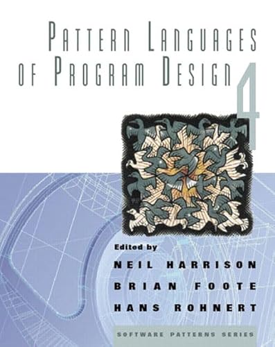 Imagen de archivo de Pattern Languages of Program Design 4 (Software Patterns Series) a la venta por GoodwillNI