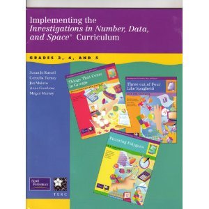 Beispielbild fr Implementing the Investigations in Number, Dats, and Space Curriculum Grades 3, 4, and 5 zum Verkauf von janet smith