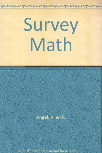 Survey Math (9780201434729) by Angel, Allen R.