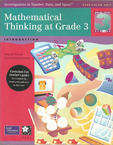 Beispielbild fr Mathematical Thinking At Grade Level 1 Investigation In Numbers, Data, And Space ; 9780201438307 ; 0201438305 zum Verkauf von APlus Textbooks