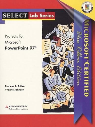 Beispielbild fr Projects for Microsoft Powerpoint 97: Microsoft, Certified Blue Ribbon Edition zum Verkauf von HPB-Red