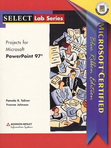 Stock image for Projects for Microsoft Powerpoint 97: Microsoft, Certified Blue Ribbon Edition for sale by HPB-Red