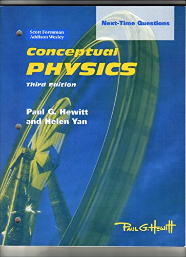 Imagen de archivo de Conceptual Physics 3rd ed. Next Time Questions a la venta por St Vincent de Paul of Lane County