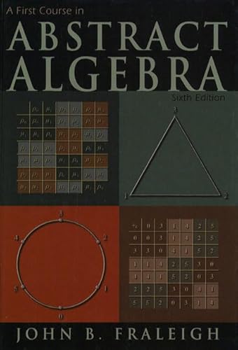 Beispielbild fr A First Course in Abstract Algebra zum Verkauf von Anybook.com