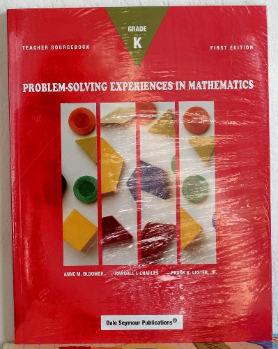 Problem-Solving Experiences in Math, Grade K (9780201490855) by Randall I. Charles; Cathy Anderson