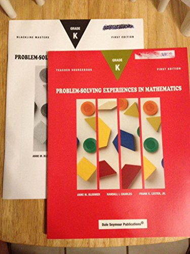 Immagine dell'editore per Problem-Solving Experiences in Mathematics, Kindergarten venduto da ThriftBooks-Atlanta