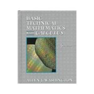 Beispielbild fr Basic Technical Mathematics with Calculus zum Verkauf von Better World Books