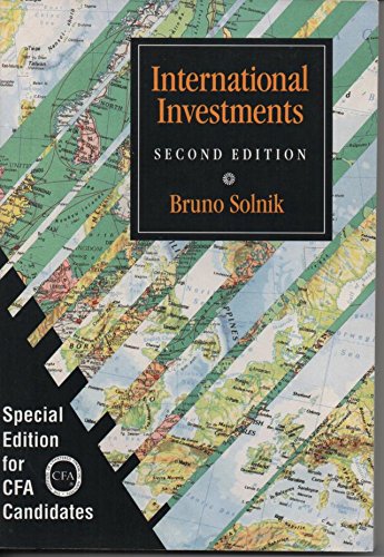 9780201507782: International Investments (Special Edition for CFA Candidates))