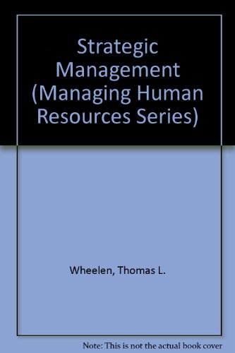 9780201508253: Strategic Management (Managing Human Resources Series)