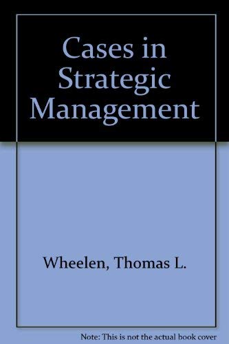 Beispielbild fr Cases in Strategic Management zum Verkauf von Better World Books