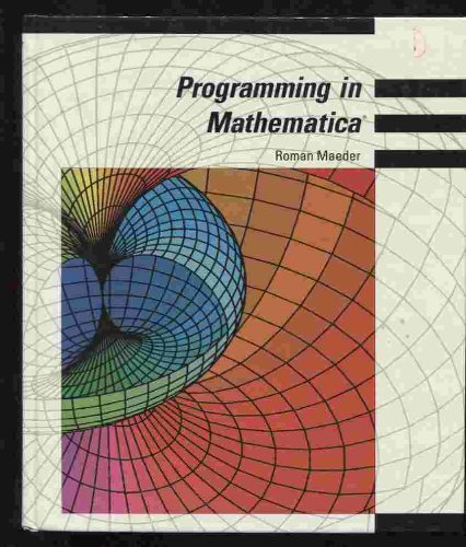 Stock image for Programming in Mathematica for sale by Ammareal
